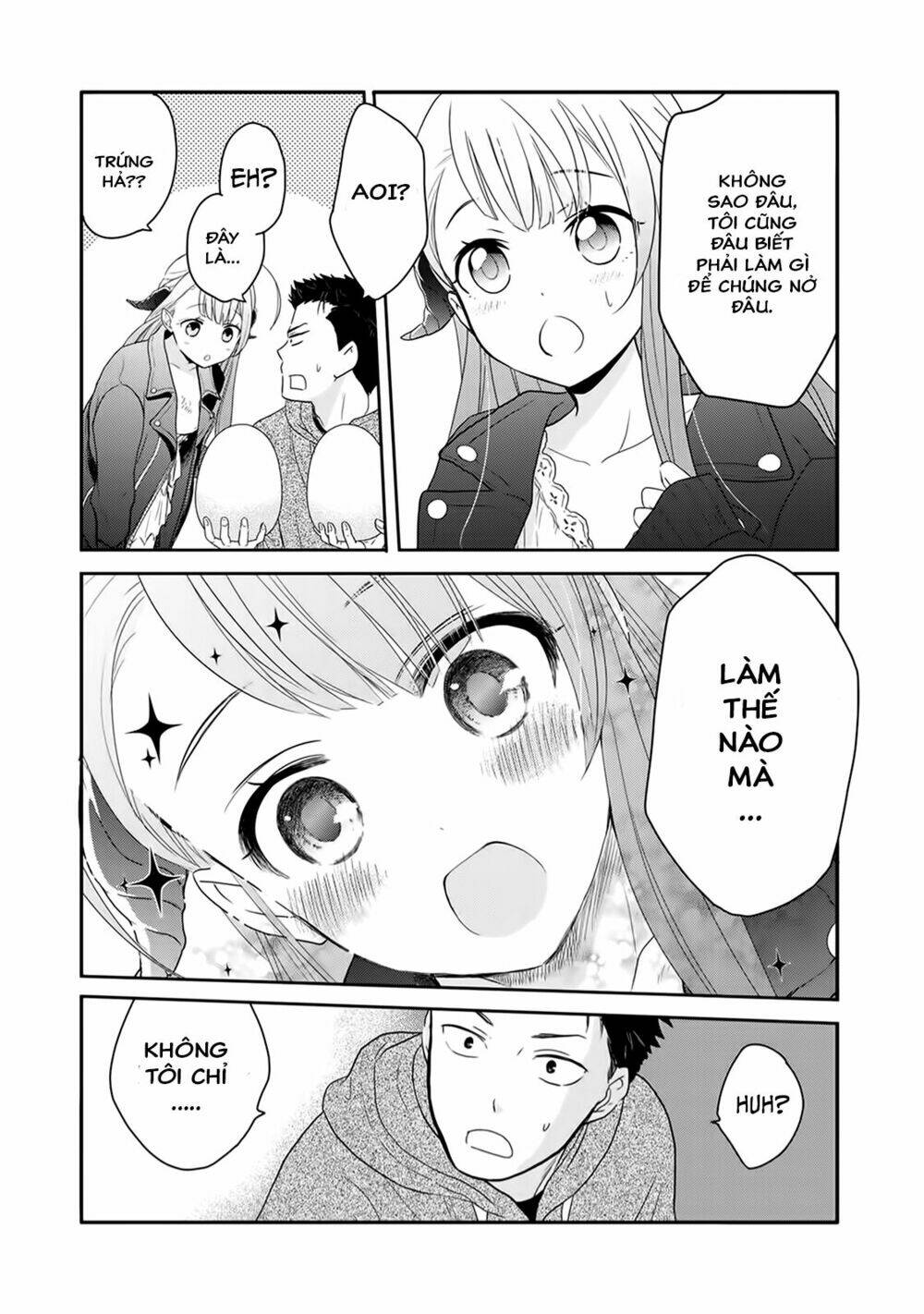 on the way home, i got a bride and twin daughters, but they were dragons chapter 1 22