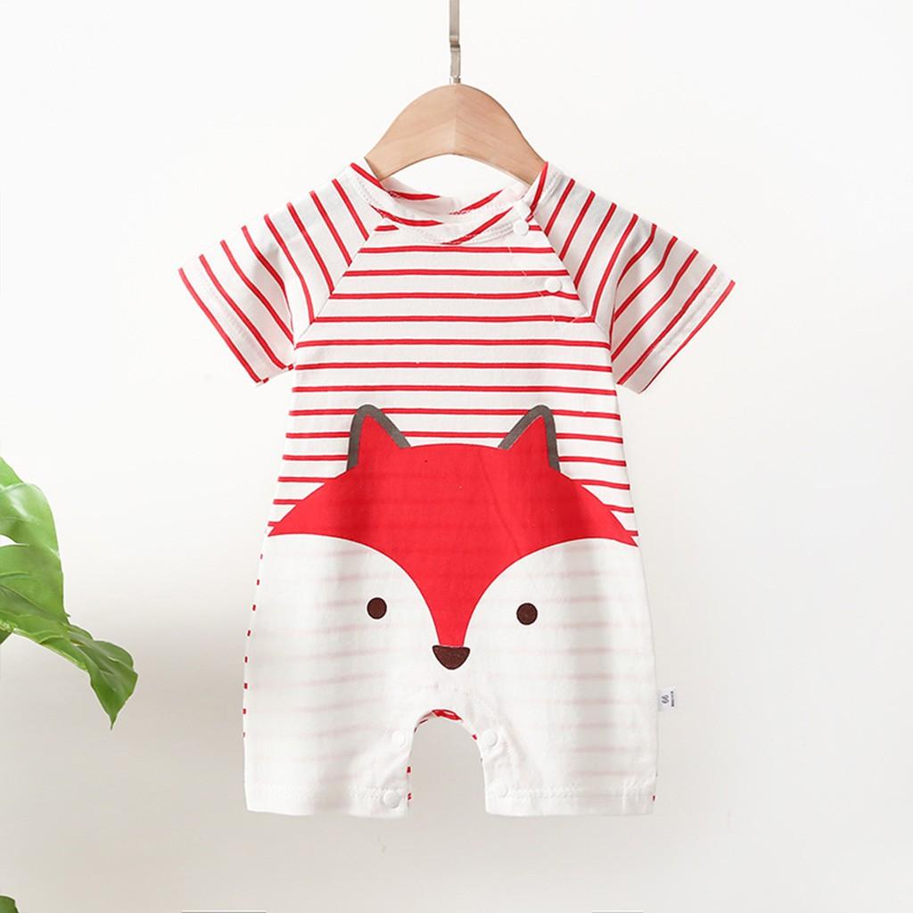 Bodysuit cho bé bộ body đùi cho bé trai gái sơ sinh cộc tay quần áo sơ sinh họa tiết đáng yêu Hàng QC Đẹp 3-12kg - BDC15