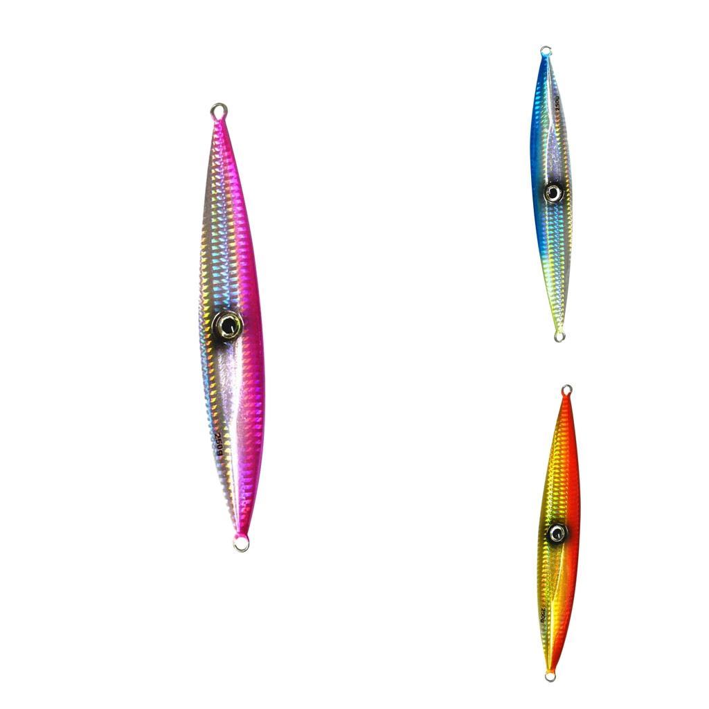 Saltwater Jigging Lures 250g Hard Fishing Lures Heavy Weight Wobblers Artificial Bait