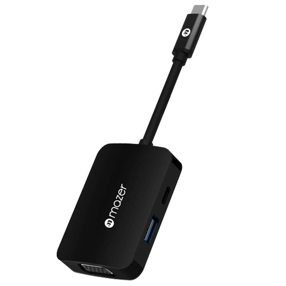 Cổng Chuyển Đổi Mazer USB-C 4-in-1 HUB - hàng chính hãng
