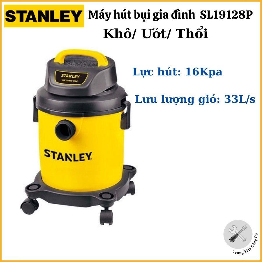 Máy hút bụi gia đình 9L Stanley SL19128P công suất 1200W hút bụi Khô và Ướt -Hàng chính hãng