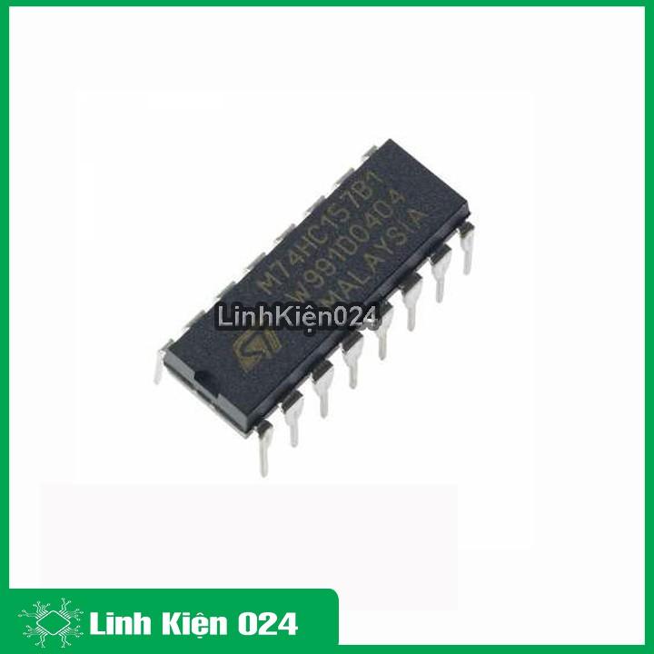 Chíp 74HC157 Quad 2-input Data Multiplexers DIP16
