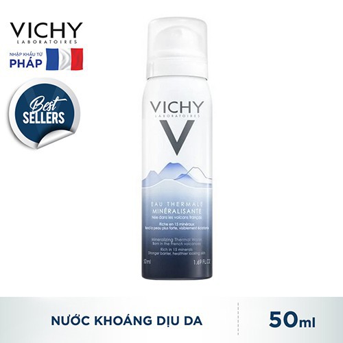 Xịt Khoáng Dưỡng Da Vichy Mineralizing Thermal Water 50ml