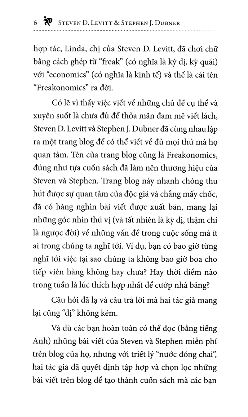 Khi Nào Cướp Nhà Băng - Những Nhà Kinh Tế Học Hài Hước Nhìn Thế Giới Như Thế Nào