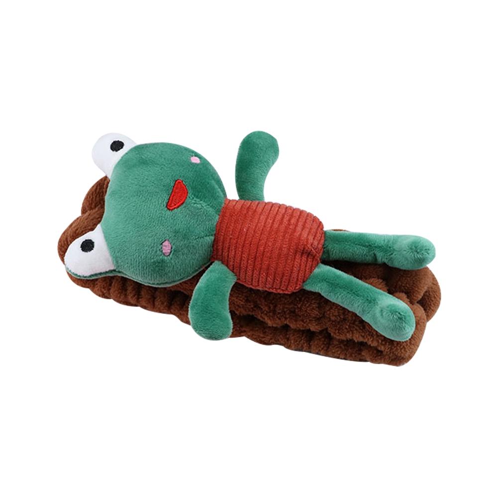 Kẹp tóc nhung đính hình búp bê hoạt hình dễ thương xinh xắn cho nữ