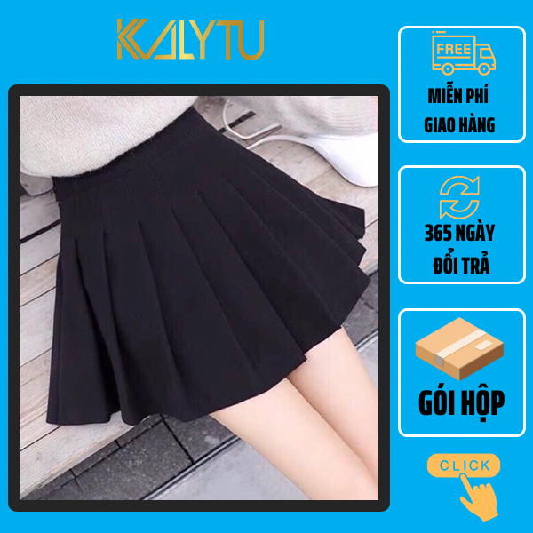 Chân váy xếp li TENNIS dáng ngắn xoè có lót chất tuyết mưa hàng quảng châu cao cấp
