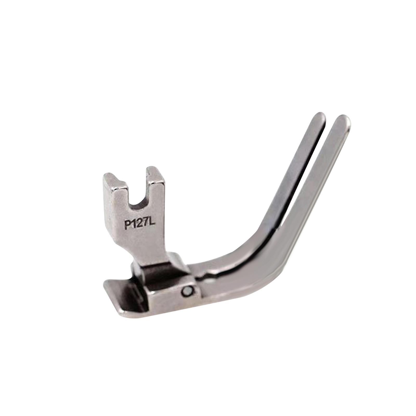 Industrial Sewing Machine Presser Foot Narrow Zipper Foot Durable Accessory Lockstitch Easy to Use Steel Presser Foot for Sewing Machine