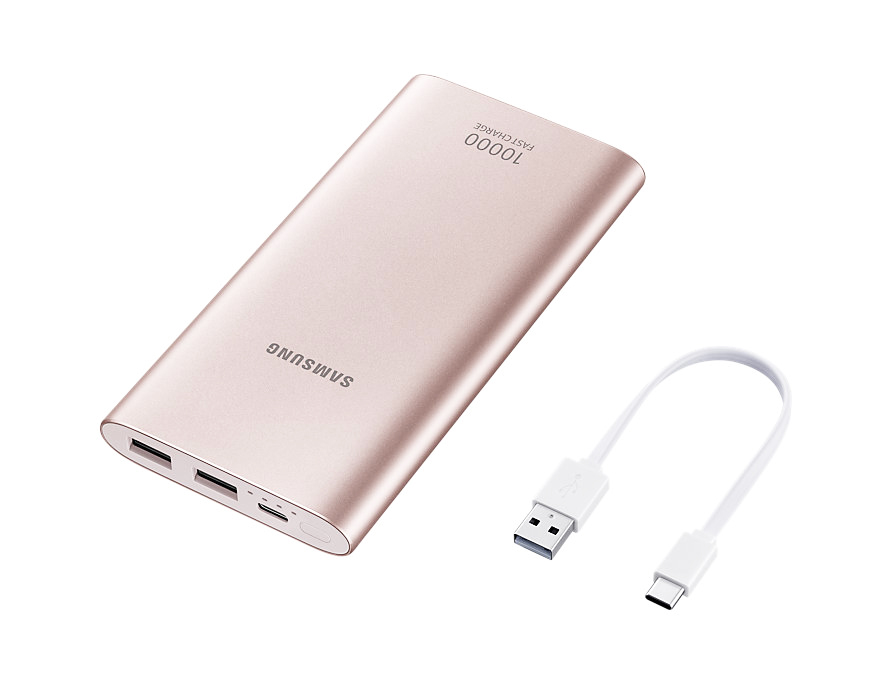 Pin sạc dự phòng Samsung 10000mAh chính hãng chuẩn Type C ( S8, S8plus, S9, S9 plus, Note 8,9, S10, S10plus,S10E)-  Vàng