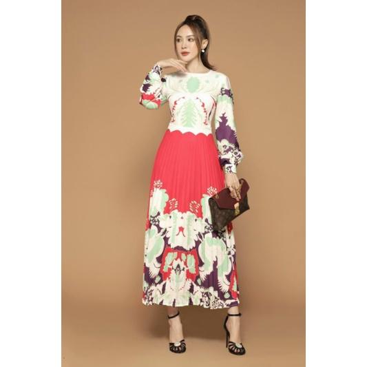 ĐẦM LỤA HOẠ TIẾT