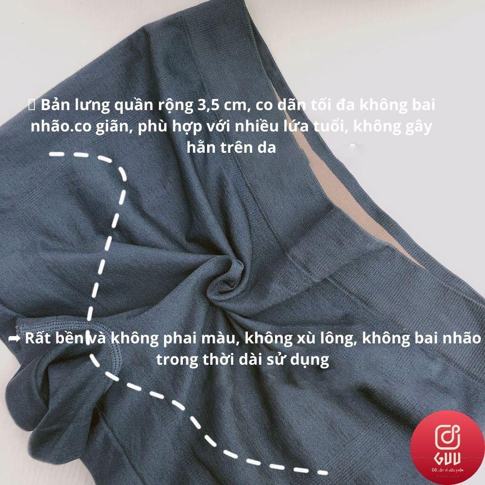 Hộp 3 Quần Lót Nam Boxer, Sịp Đùi Xuất Mỹ Mềm Mịn Kháng Khuẩn QSN1317