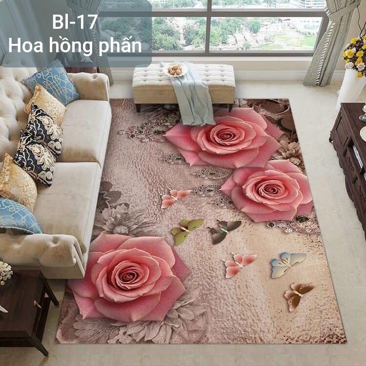 Thảm Trải Sàn, Thảm Trang Trí Phòng Khách 2m x 3m - TT24