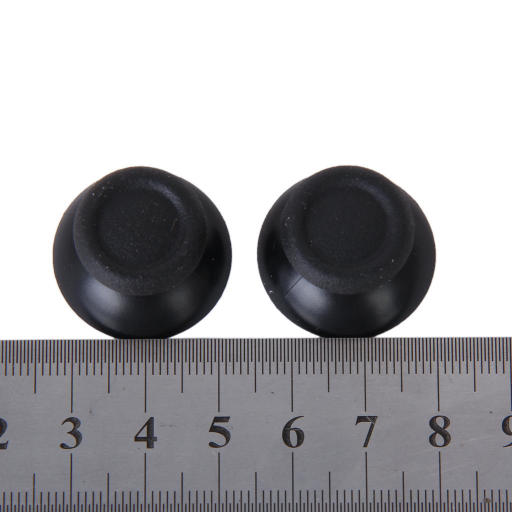Pair Joystick Stick Thumb Stick for PlayStation 4 PS4 Controller Black Piece
