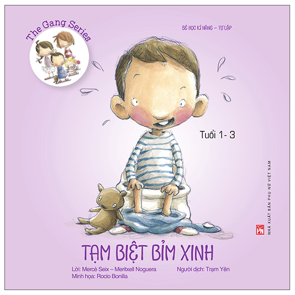 Bé Học Kĩ Năng Tự Lập - Tạm Biệt Bỉm Xinh
