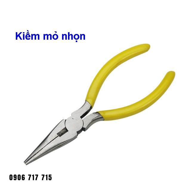 Kim cắt điện, kìm mỏ nhọn size 13,5mm