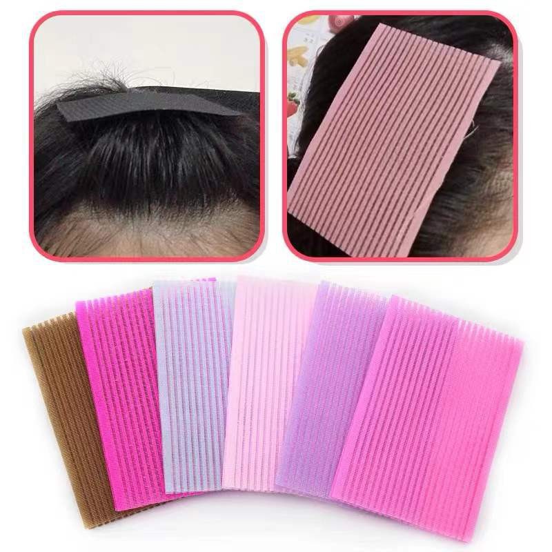 Hộp 10 Miếng Dán Tóc Con, Giữ Cố Định Tóc Mái Phong Cách Hàn Quốc Siêu Xinh - Màu ngẫu nhiên