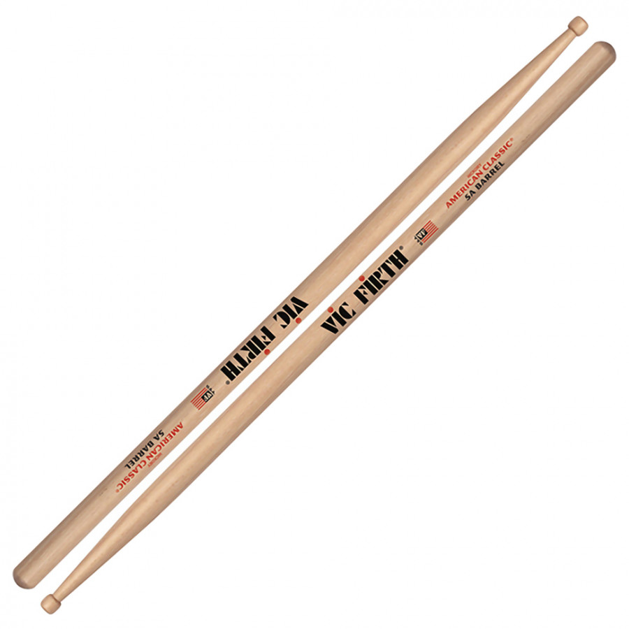 Dùi trống Vic Firth American Classic 5A Barrel Tip