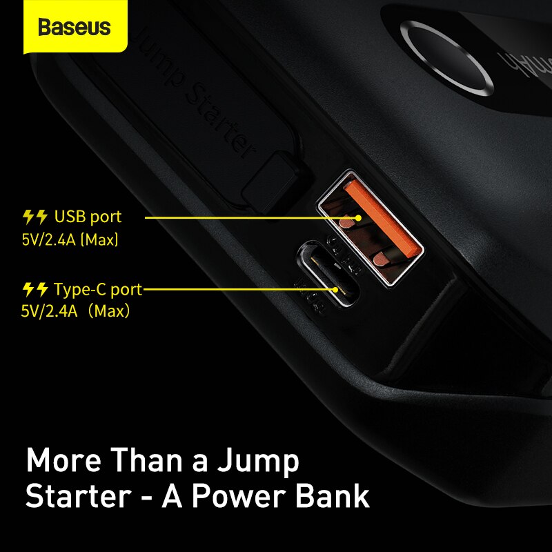 Bộ kích bình ắc quy dùng cho xe ô tô Baseus Super Energy Car Jump Starter