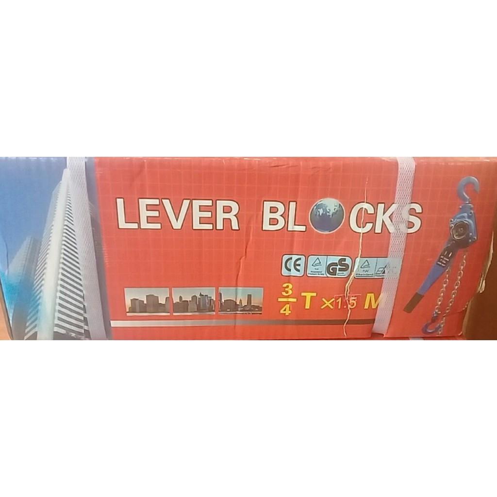 Palang lắc tay Lever BLocks 0.75T x 1.5M