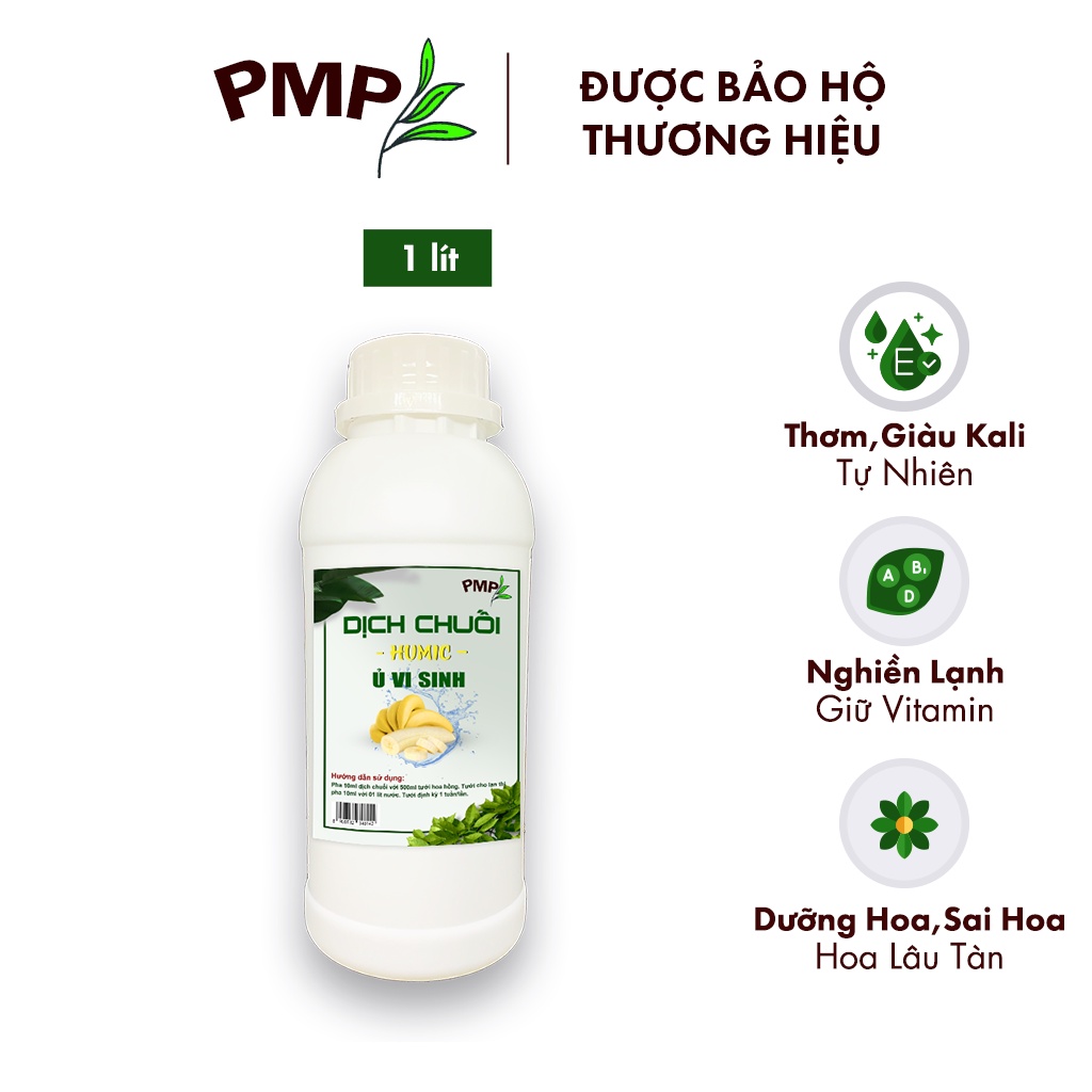 Dịch chuối Humic Vi Sinh (01lít) Công Nghệ Mỹ