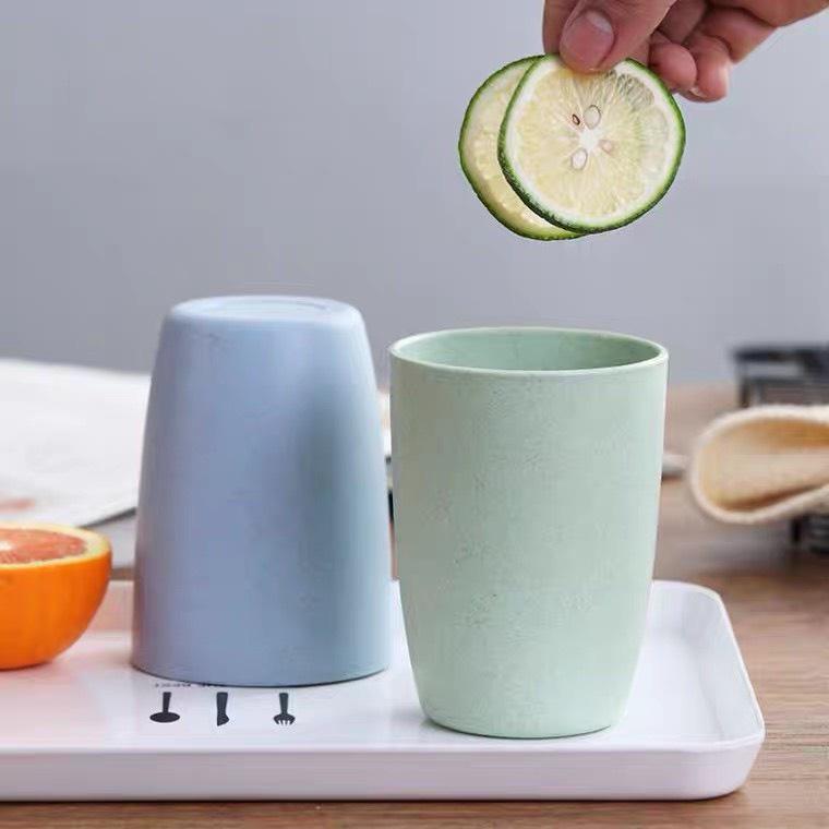 Cốc Nhựa Chịu Nhiệt Bằng Lúa Mạch An Toàn Cho Sức Khỏe Nhiều Màu - Bào Ngư.818