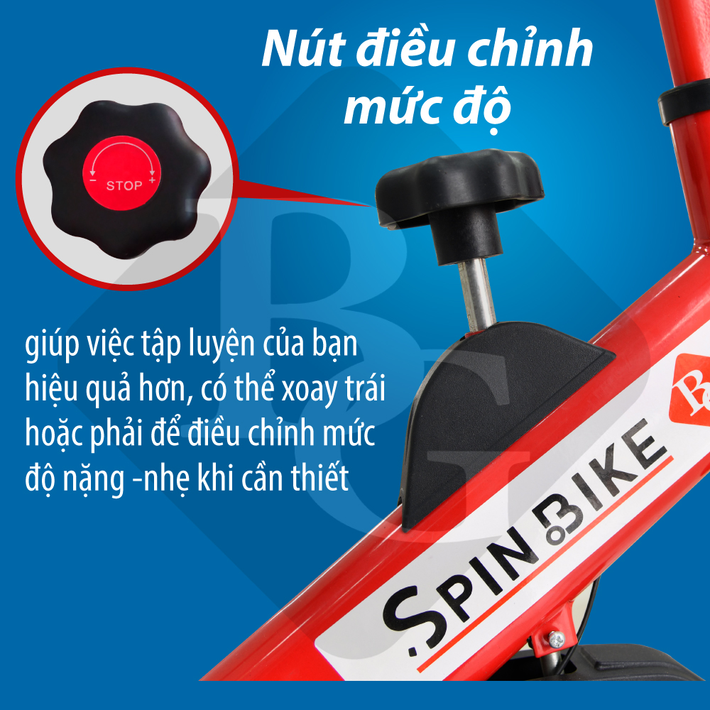 Xe đạp tập tại nhà thể dục thể thao, gym, fitness Spining Bike - giúp tăng cơ, giảm mỡ hiệu quả