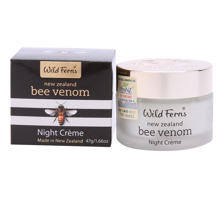 Kem Dưỡng Da Ban Đêm Chiết Xuất Nọc Ong Bee Venom Wild Ferns