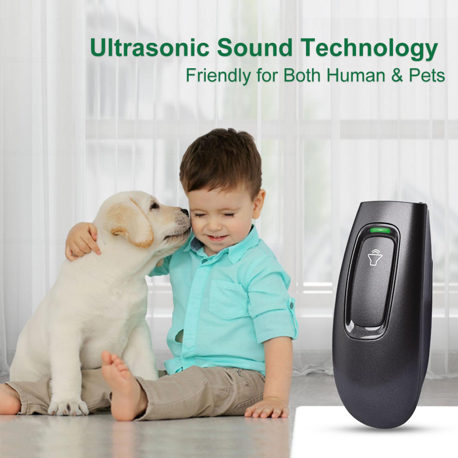 Thiết bị huấn luyện chó bằng sóng siêu âm và ngăn tiếng sủa