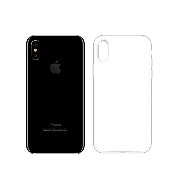 Ốp lưng dẻo trong suốt cho iPhone XS Max - chống trầy xước - Hàng Chính Hãng