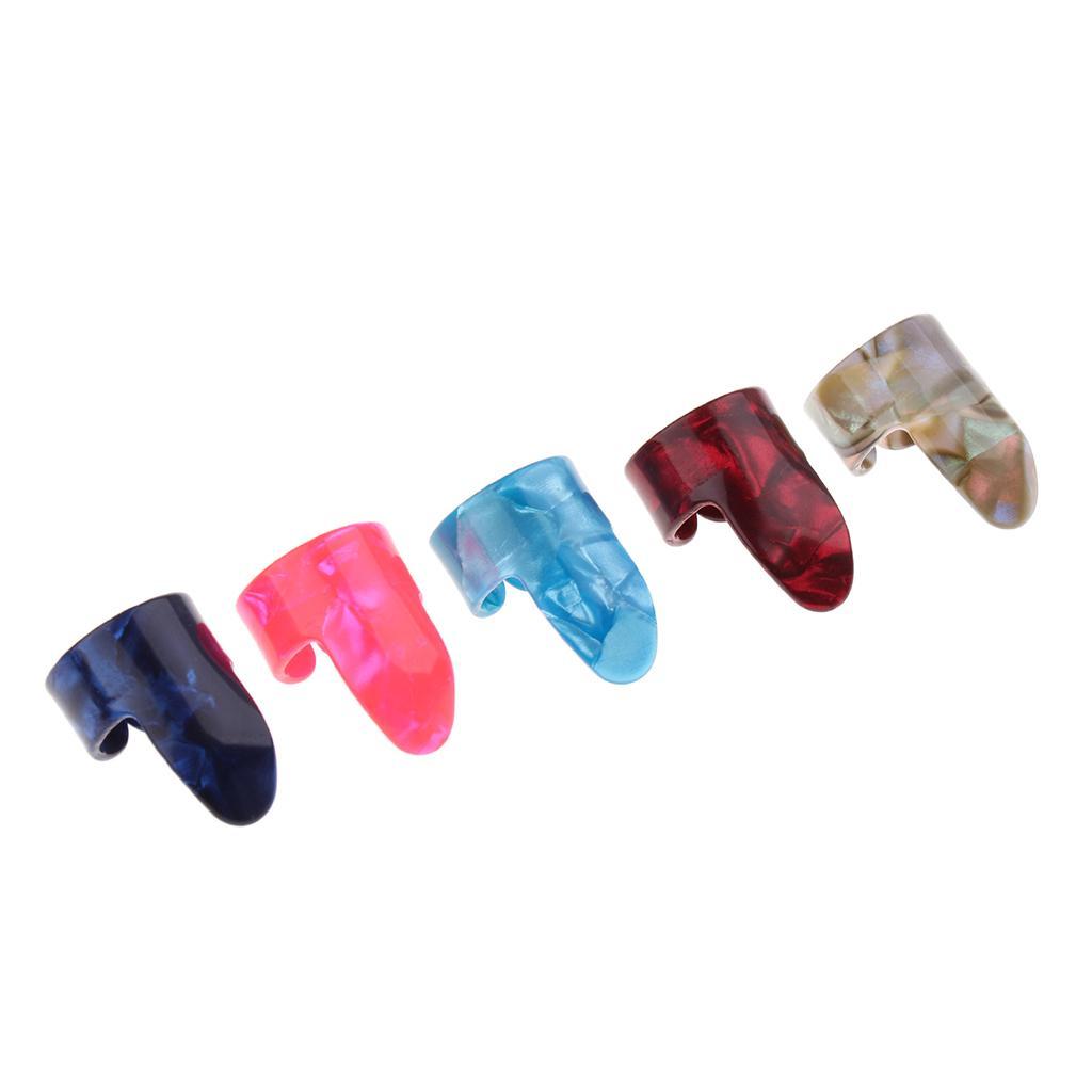 1 Pack of Finger Picks Thumb Picks for Guitar Bass Ukulele Mandolin Parts
