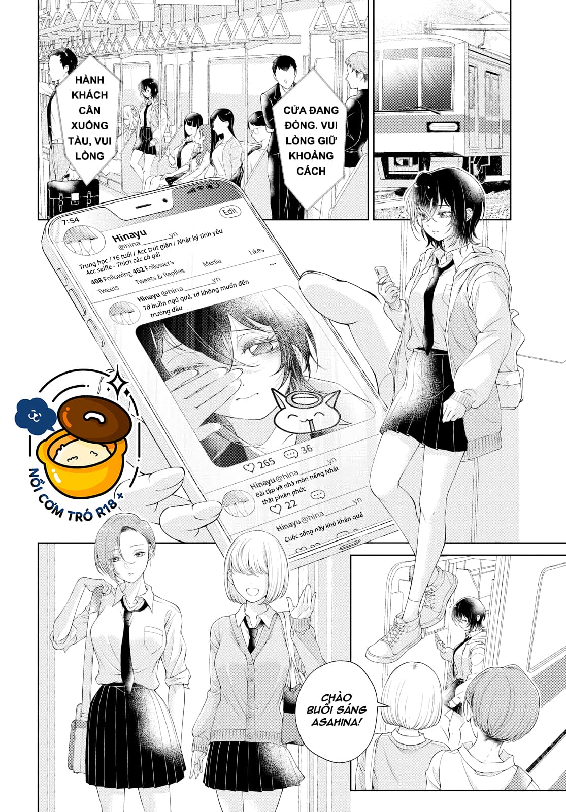 hôm nay bạn gái tôi không ở đây chapter 1.1 4