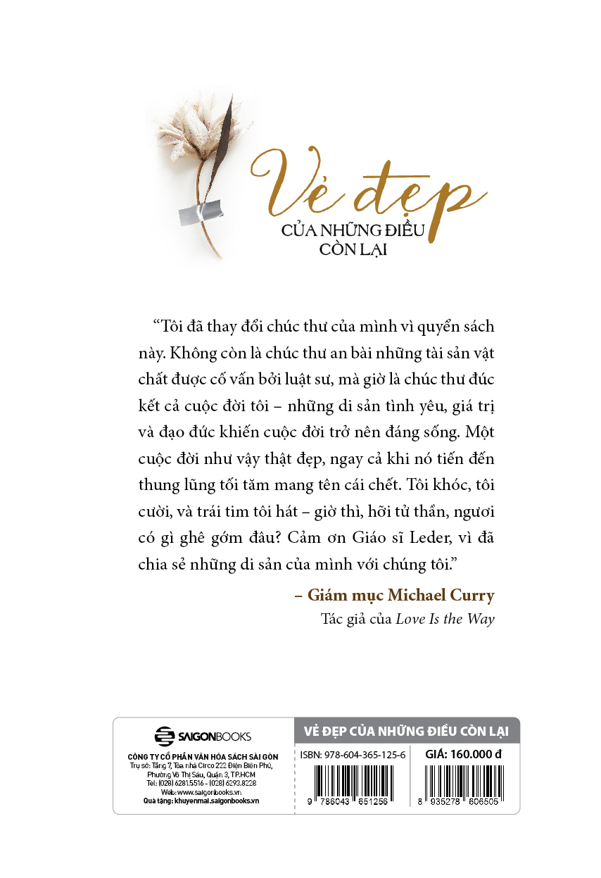Vẻ đẹp của những điều còn lại _ Saigon Books
