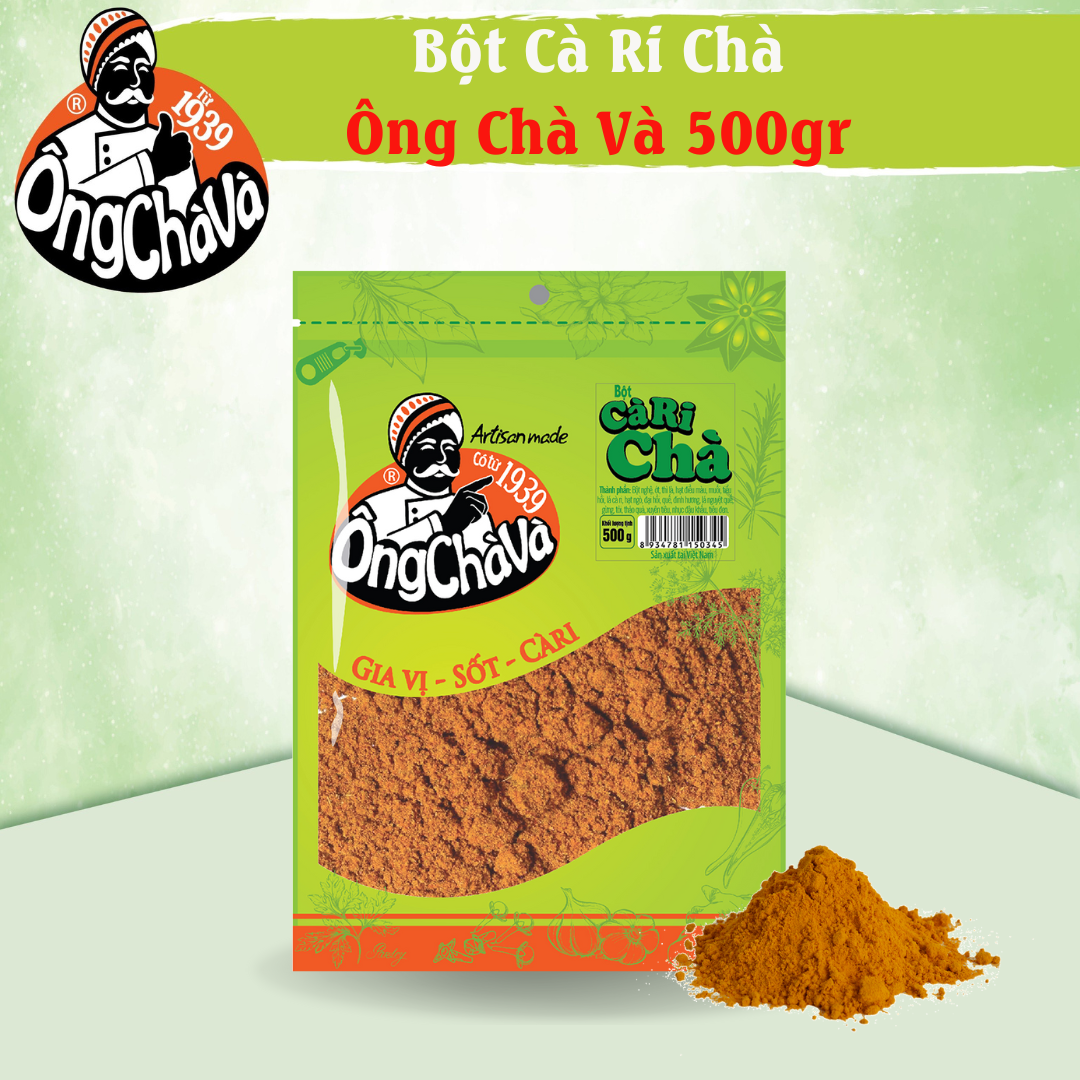 Bột Cà Ri Chà Ông Chà Và 500g