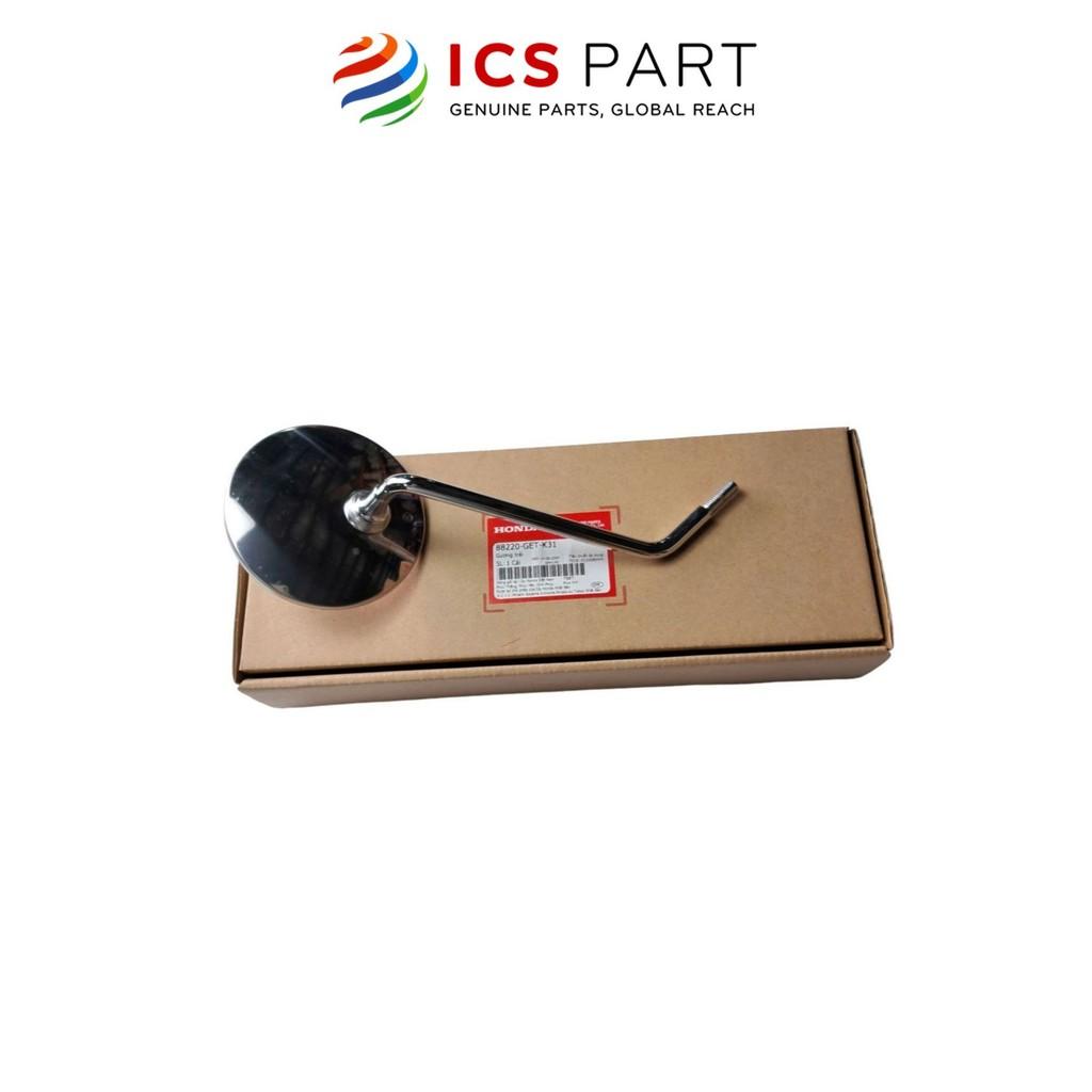 Gương Trái HONDA Sh Mode Inox Không Chân (88220GETK31)