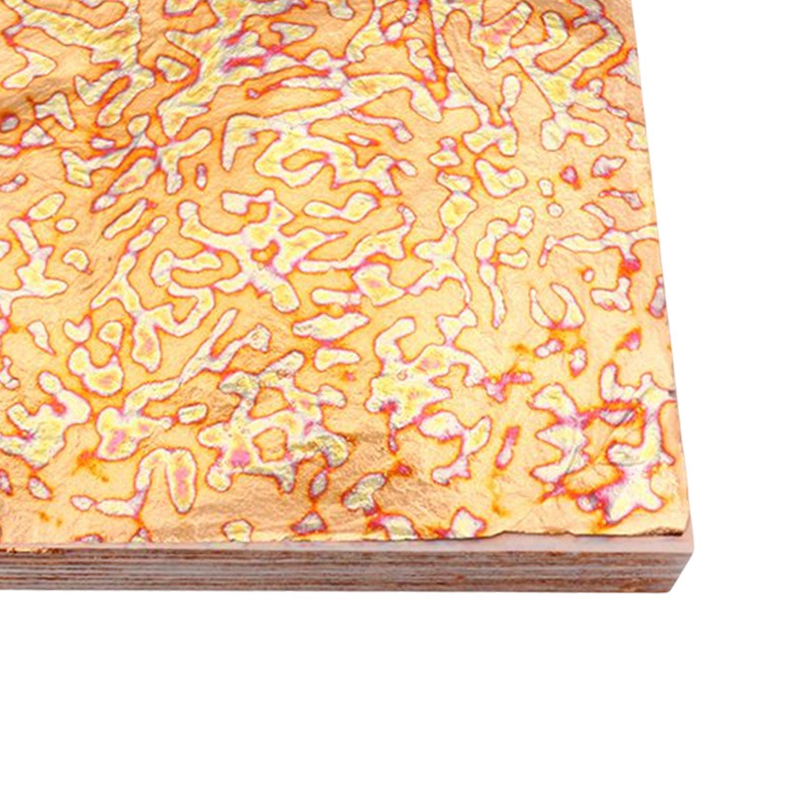 Leaf Foil Sheets Multicolor Frame Style A