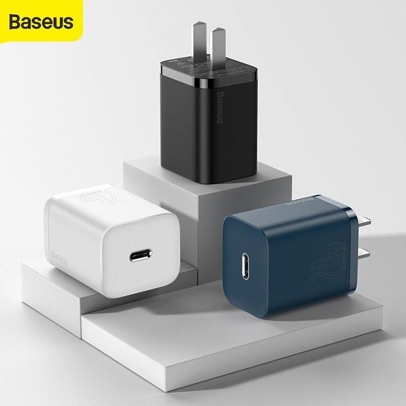 Cốc sạc nhanh Baseus Super Si PD 20W CCSUP-A01 for iPhone 12/13 Series (5 màu tuỳ chọn)  - Hàng Chính Hãng
