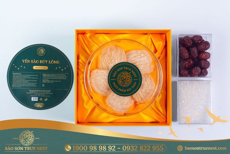 Tổ Yến Rút Lông - Hộp 50gr - Bảo Sơn True Nest