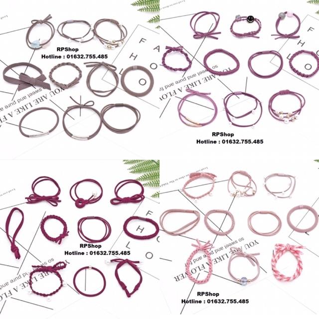 SET 10 KẸP TÓC SIÊU XINH