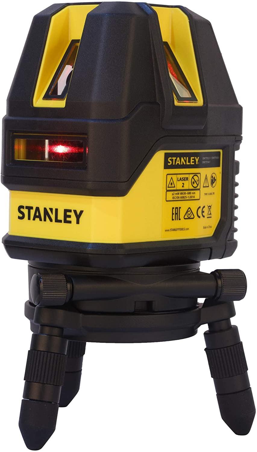 MÁY CÂN MỰC 5 TIA LASER ĐỎ 10 MÉT STANLEY STHT77513-8- HÀNG CHÍNH HÃNG