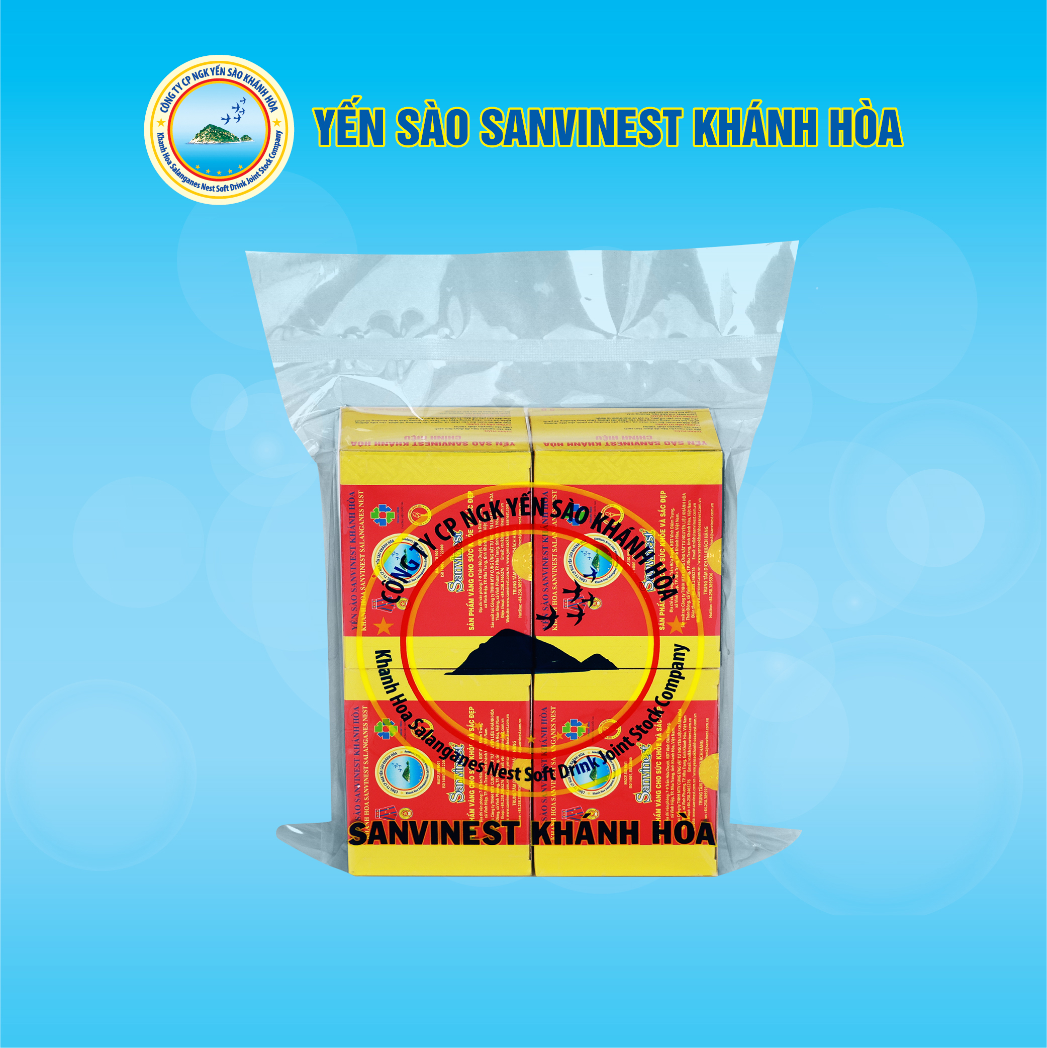 Yến sào Sanvinest Khánh Hòa chính hiệu tinh chế 5g - V505