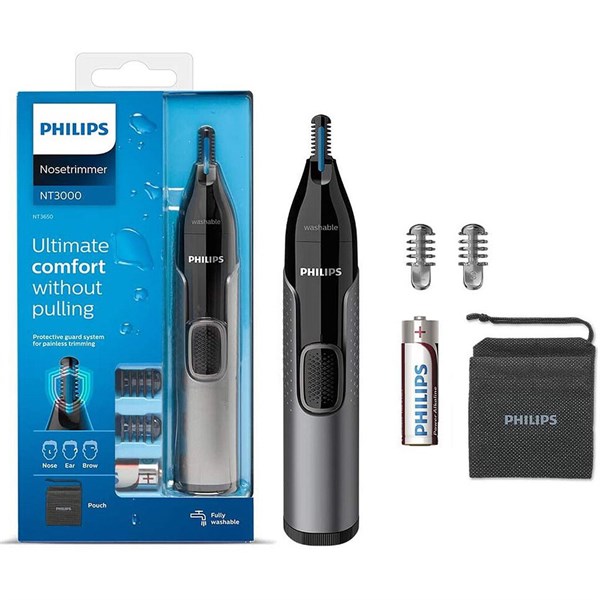 Máy tỉa lông mũi, lông tai Philips NT3650