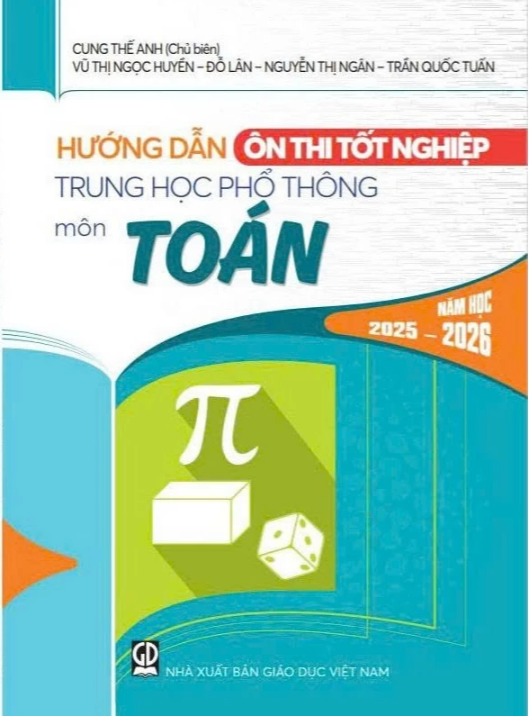 Sách - Hướng Dẫn Ôn Thi Tốt Nghiệp Trung Học Phổ Thông Các Môn Năm Học 2025 - 2026 (Tùy Chọn)
