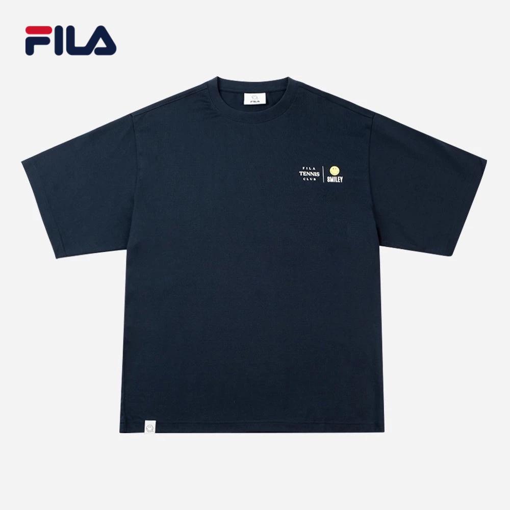 Áo thun thể thao unisex Fila Tennis Club X Smiley - FW2RSF4S06X-DBL