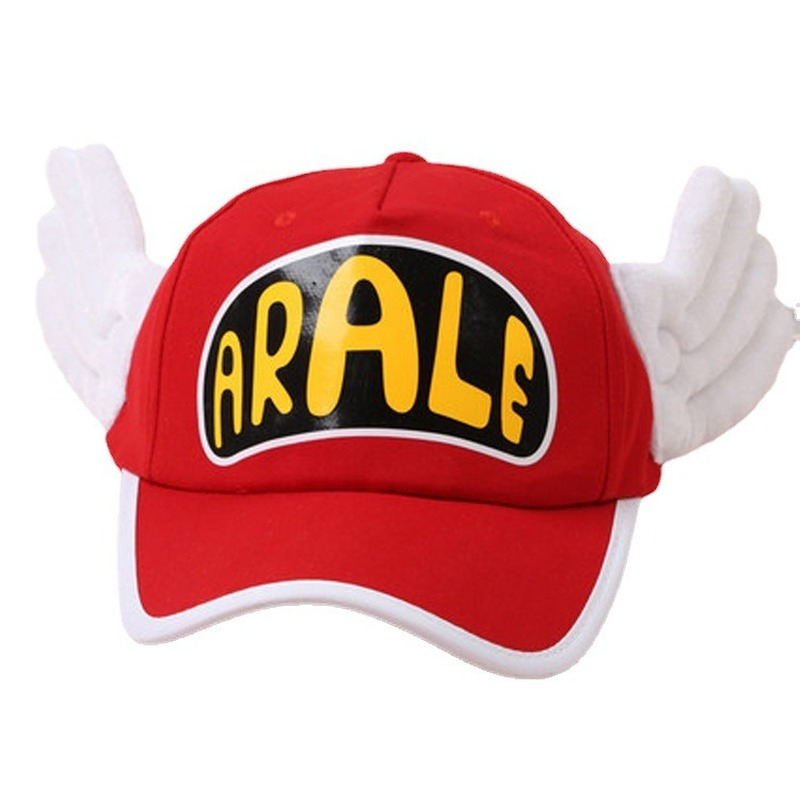 Arale Bóng chày Cap Kids Phim hoạt hình có thể điều chỉnh Sun Sun Mat Child Red Mesh Cap Color: 10 Size: kids 54-56cm