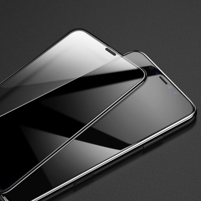 Miếng dán kính cường lực Full 3D Baseus cho iPhone XS MAX - Hàng chính hãng