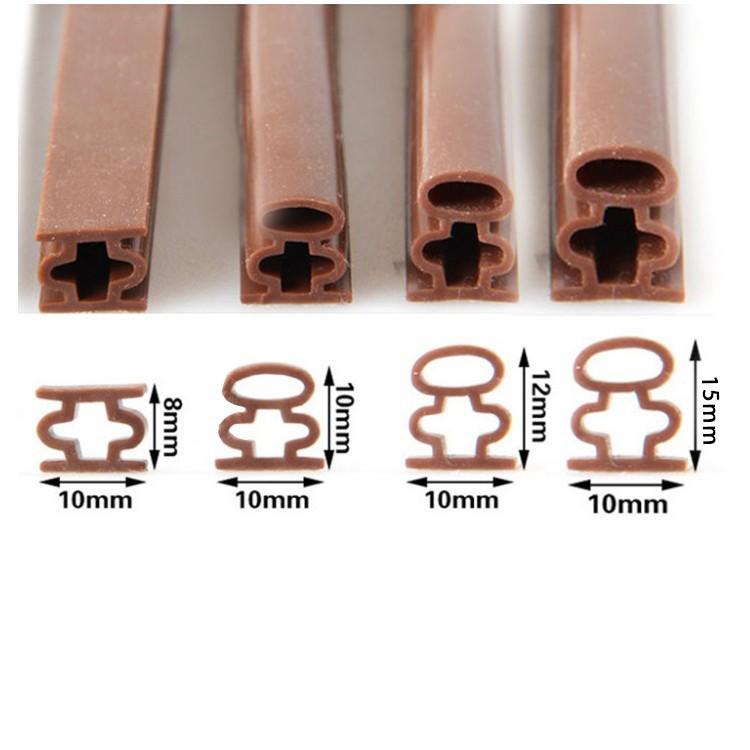 Gioăng cách âm khung cửa, Ron chịu lực cao cấp dày 10-15mm đàn hồi cao ngăn bụi côn trùng phù hợp mọi loại Gioăng cộng