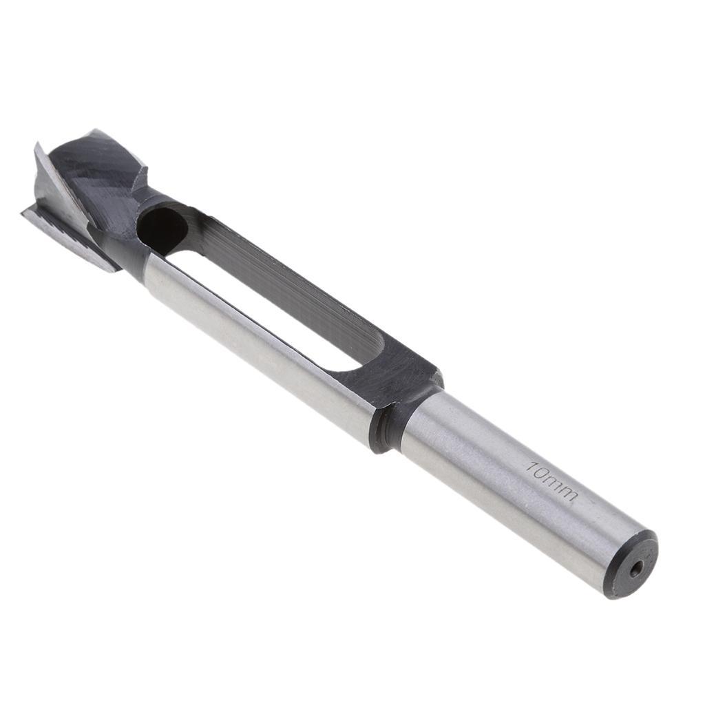 1/2 Inch Shank Tenon Plug Cutter,Woodworking Hole Drill Bits, 8mm + 10mm Dia
