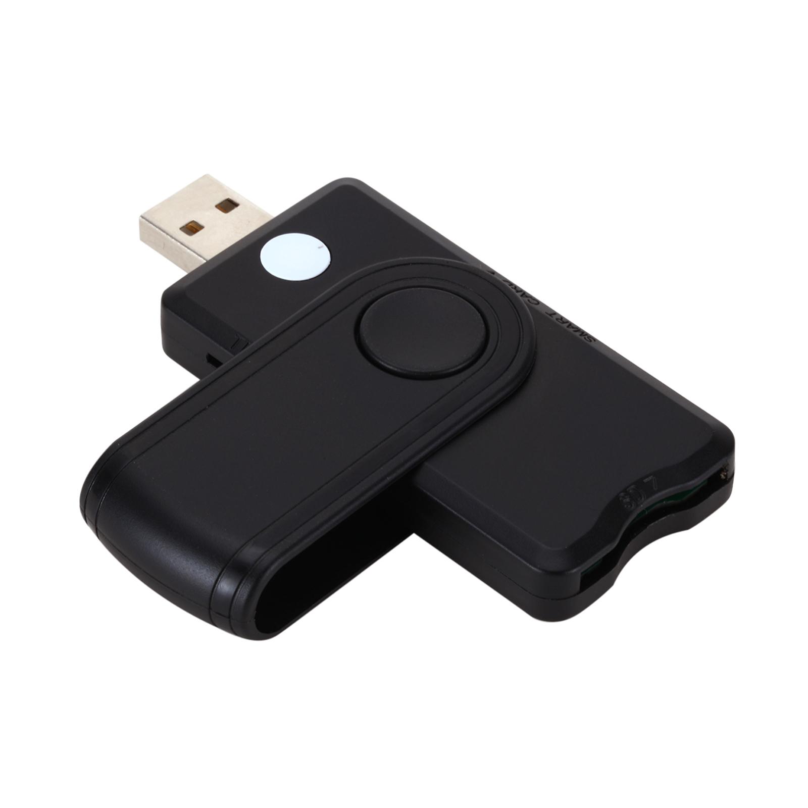 Đầu đọc thẻ thông minh USB2.0 Đầu đọc thẻ nhớ TF SD SIM Thẻ ngân hàng ID Bộ chuyển đổi đầu đọc thẻ EMV