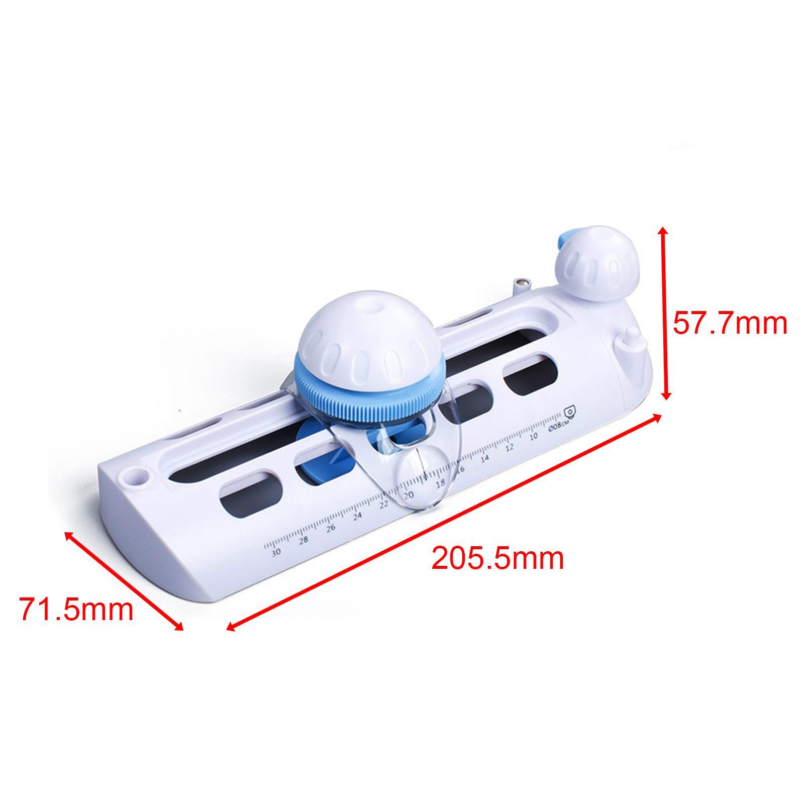 Rotary Circle Cutter Craft Circle Cutter Scrapbooking DIY Cards Making Circular Cutter Cardboard Circular Paper Cutter Round Cutting Cutter