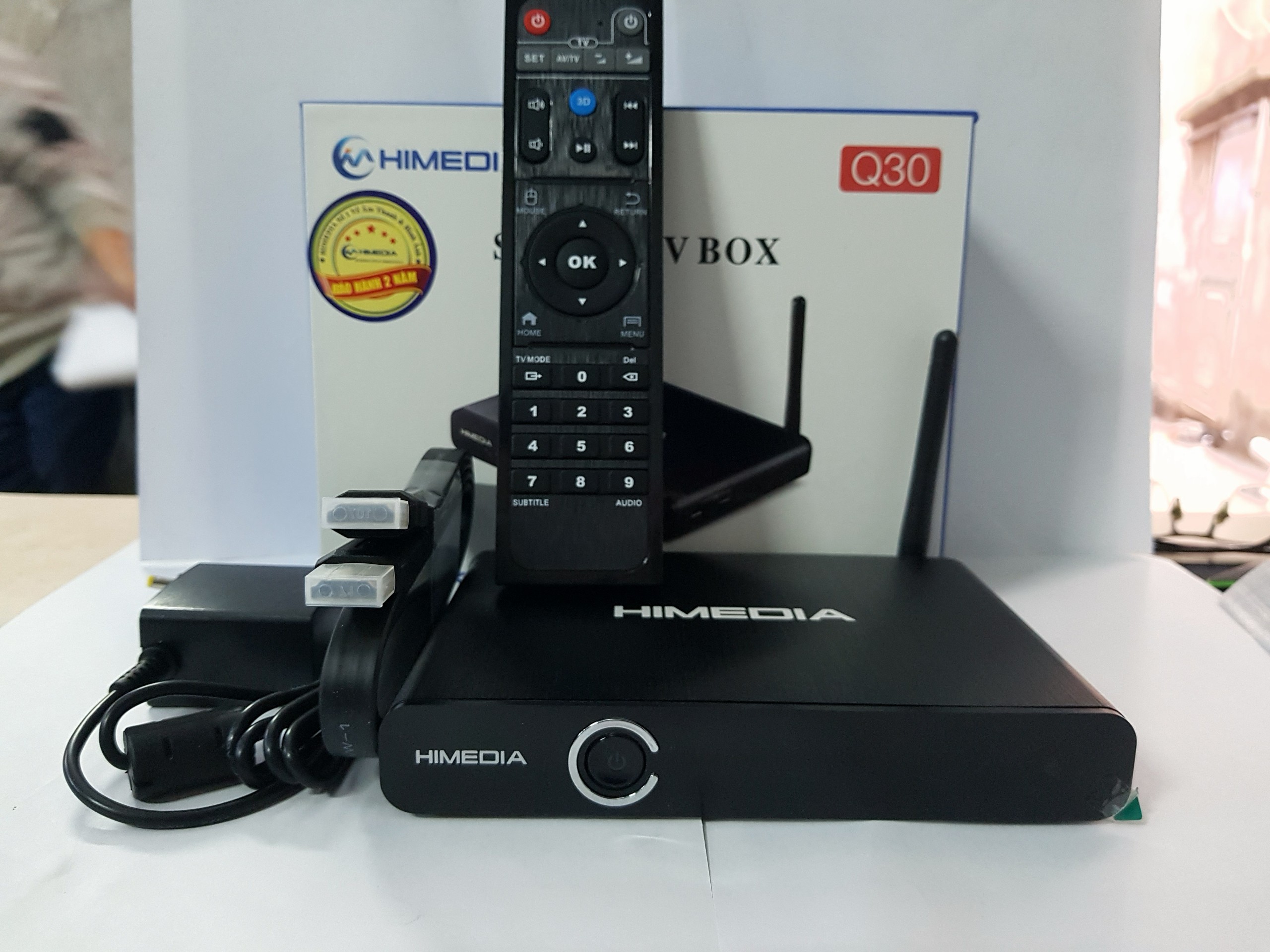 Android Box Himedia Q30  bản Andoirod 7 mới 2020 - Xử lý hình ảnh Siêu Net 4K - SẢN PHẨM CHÍNH HÃNG