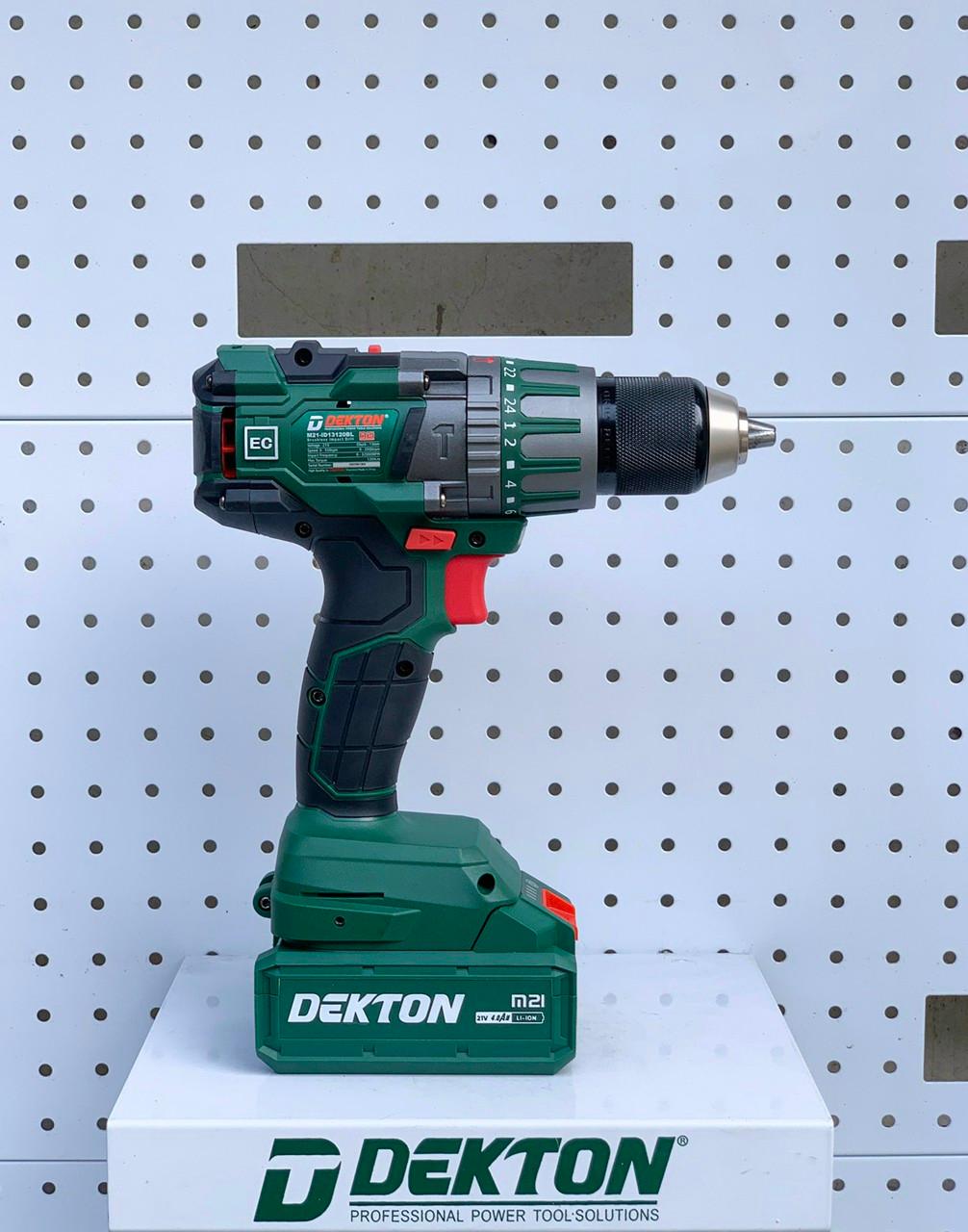 MÁY KHOAN 3 CHỨC NĂNG DÙNG PIN 21V DEKTON M21-ID13120BL - HÀNG CHÍNH HÃNG